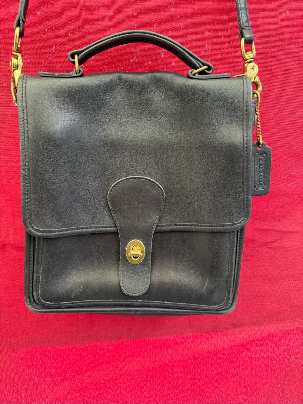Vintage Coach Station Bag